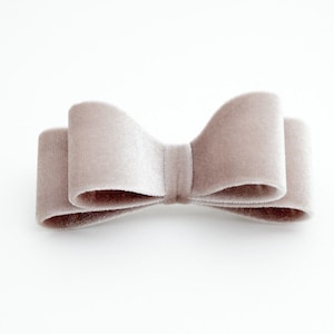 Velvet Layered Hair Bow Hair Accessories Clip French Barrette