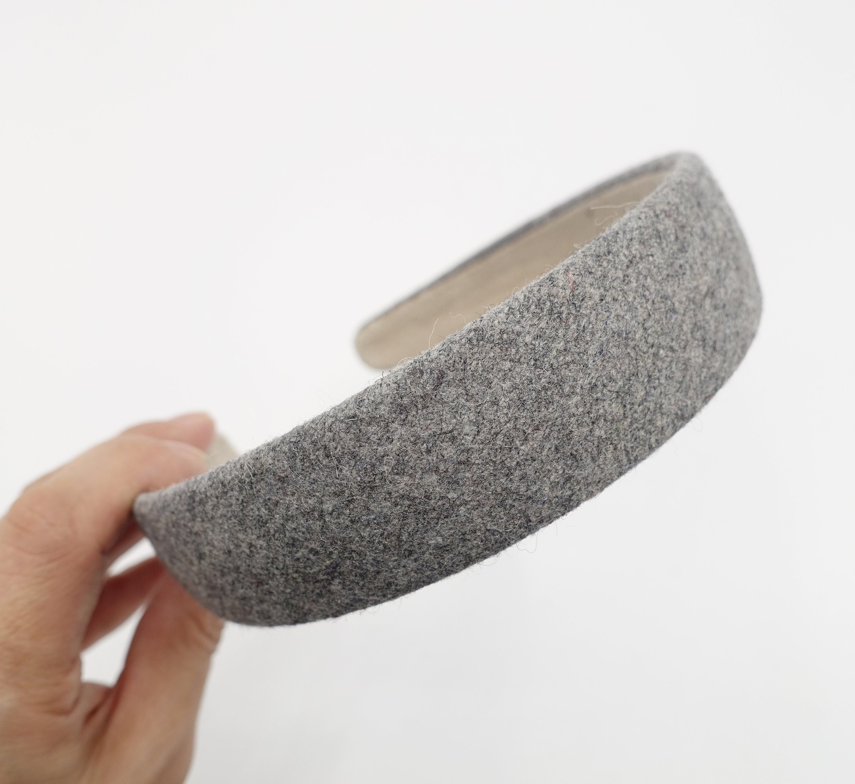 Fascia per capelli con fiocco verde salvia. Fascia di prua. Impacco per capelli in spandex di cotone. Avvolgimento della testa elasticizzata. - Italia