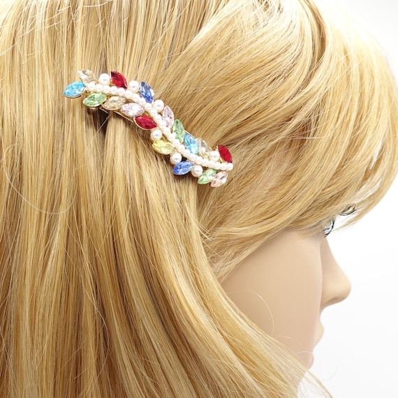 Chiesa Da Sposa Per Nozze Per Capelli Hawaiian Flower Clips Romantic Side - Foto 4