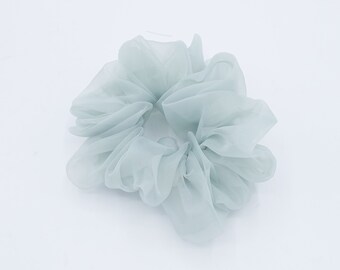 Coleteros de organza lisa Coletero transparente Accesorio para el