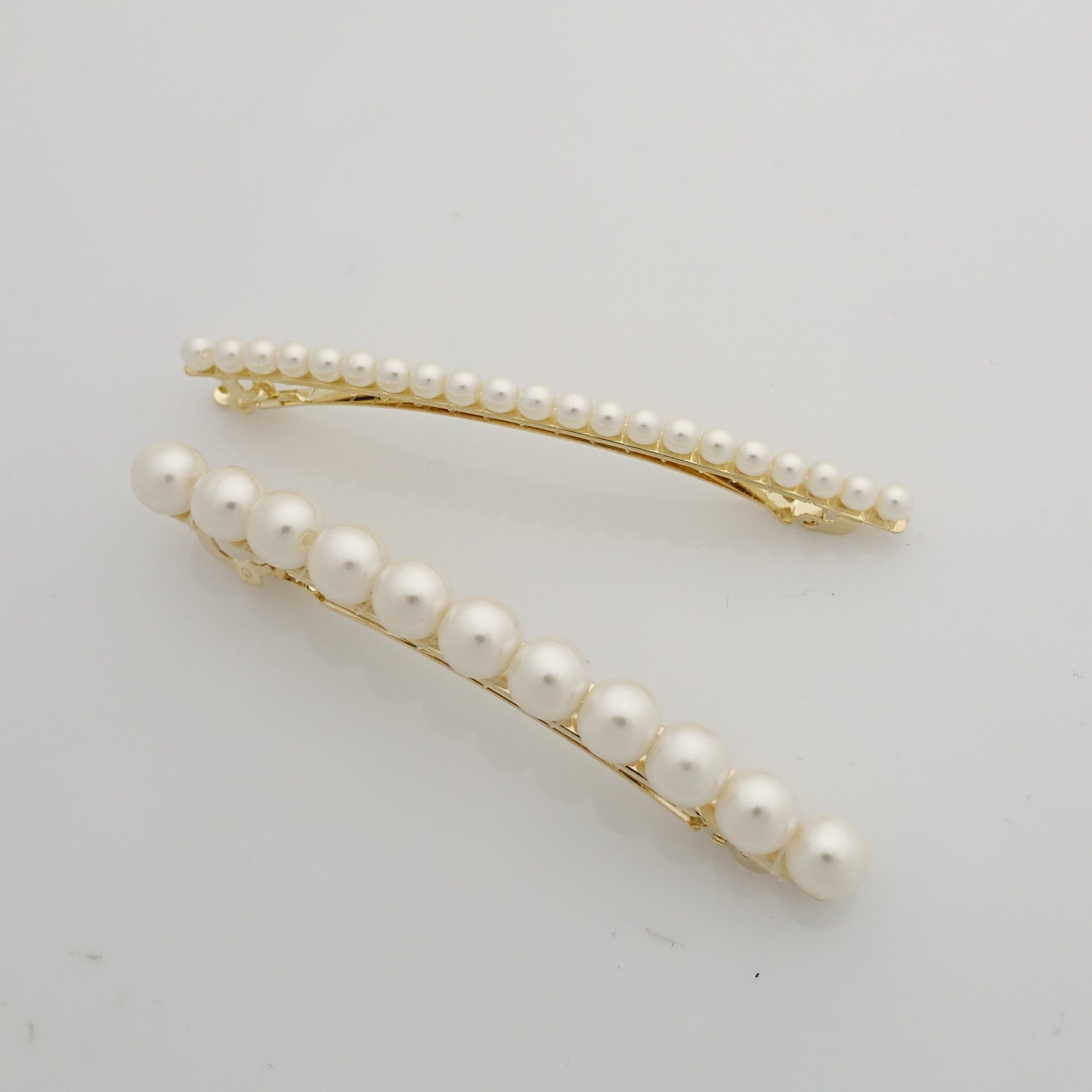 Chain and Pearl Hair Clips, Set of 2 – La Cour