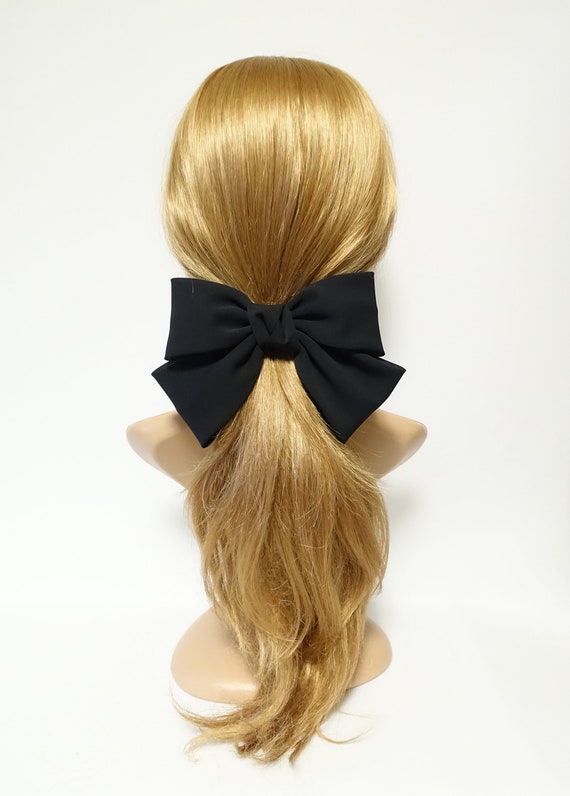 Traditional Korean Style Crystal Ribbon Ponytail Holder