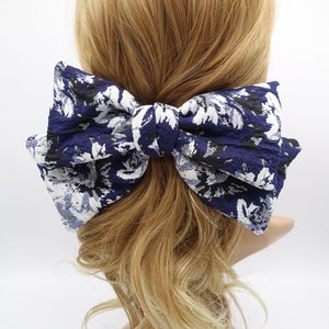 Haarstrik van jacquard, haarstrik met bloemen voor dames