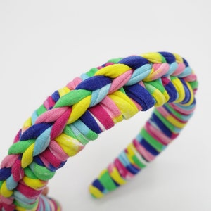 wrap braided headband cotton luxury casual hairband for women -VS202110
