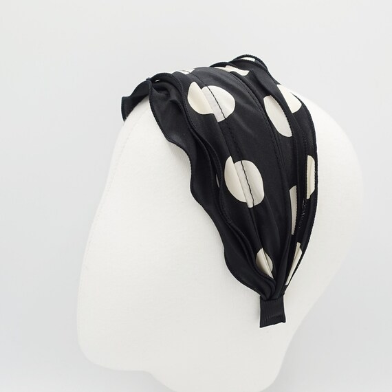 Tiple Lettuce Trim Edge Headband Big Dot Hairband Hair Etsy
