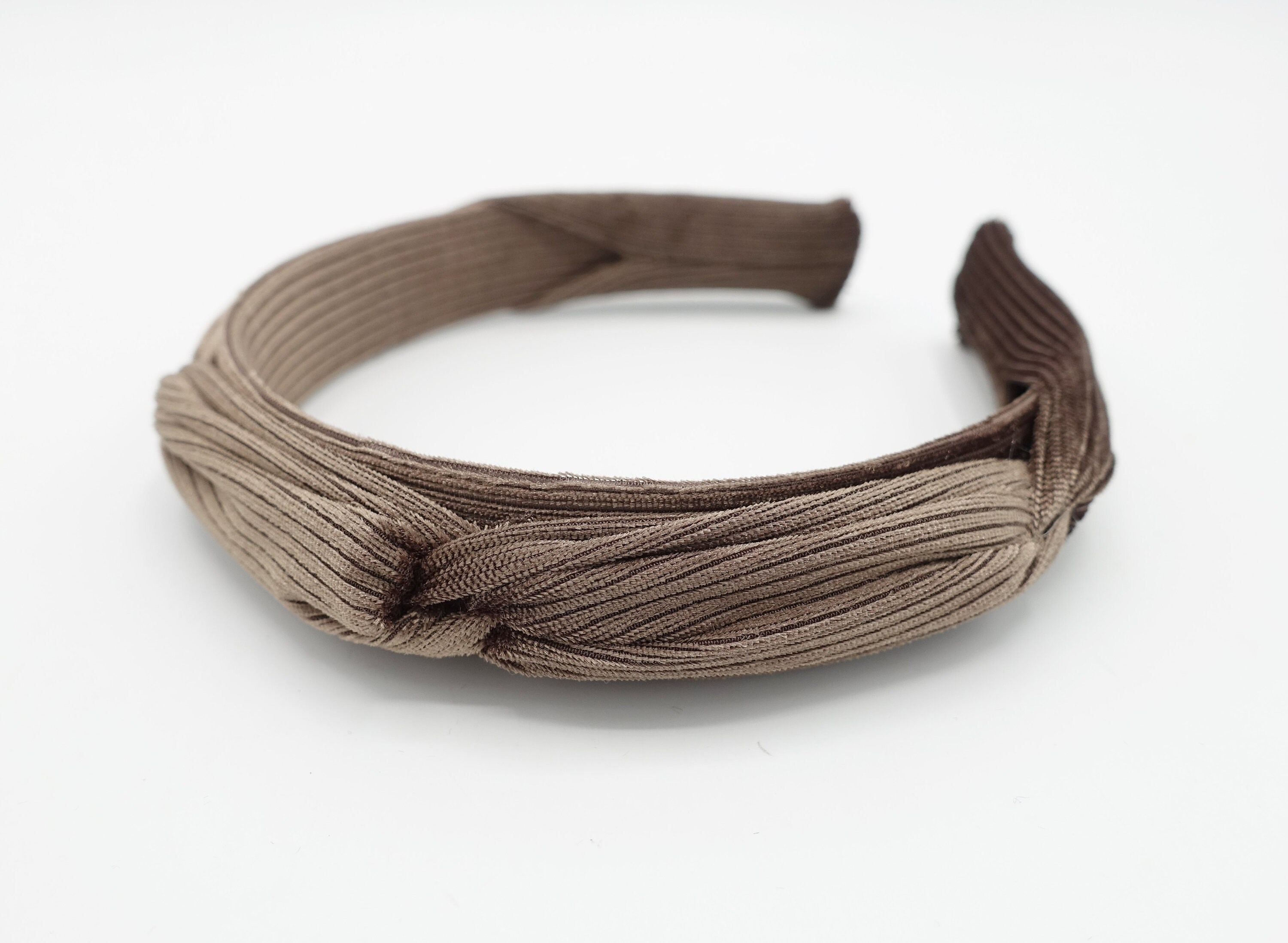 ◆EMIS◆ CORDUROY CROSS HAIRBAND m1037_1351356 CORDUROY HAIRBAND - EMIS
