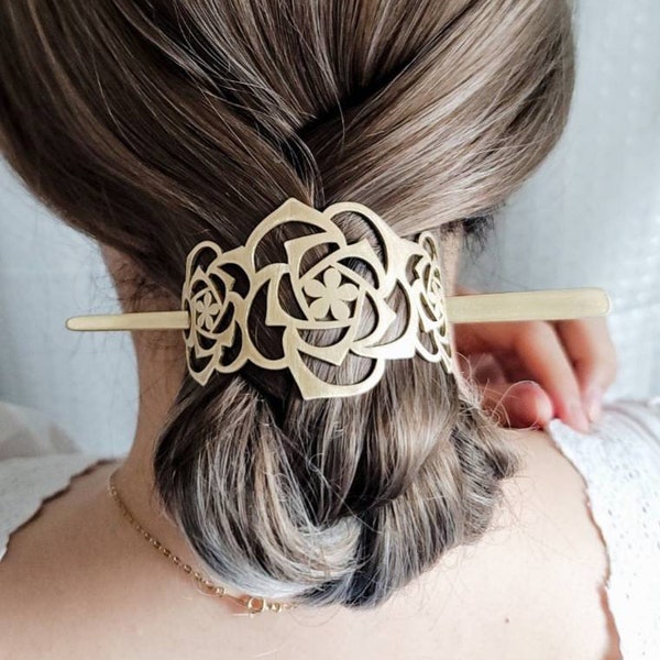 Hair Stick Barrette Etsy