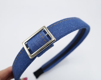 Jeans Stirnband, Schnalle Stirnband für Frauen