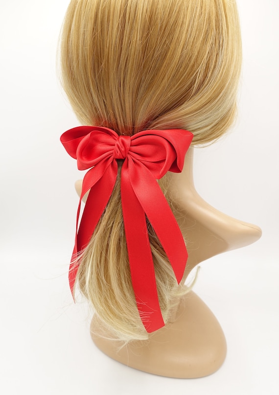 Fascia Per Capelli Con Grande Fiocco Nero – Accessorio Alla Moda Per Donne E Ragazze, Elastica E Comoda, Perfetta Per Feste E Uso Quotidiano
