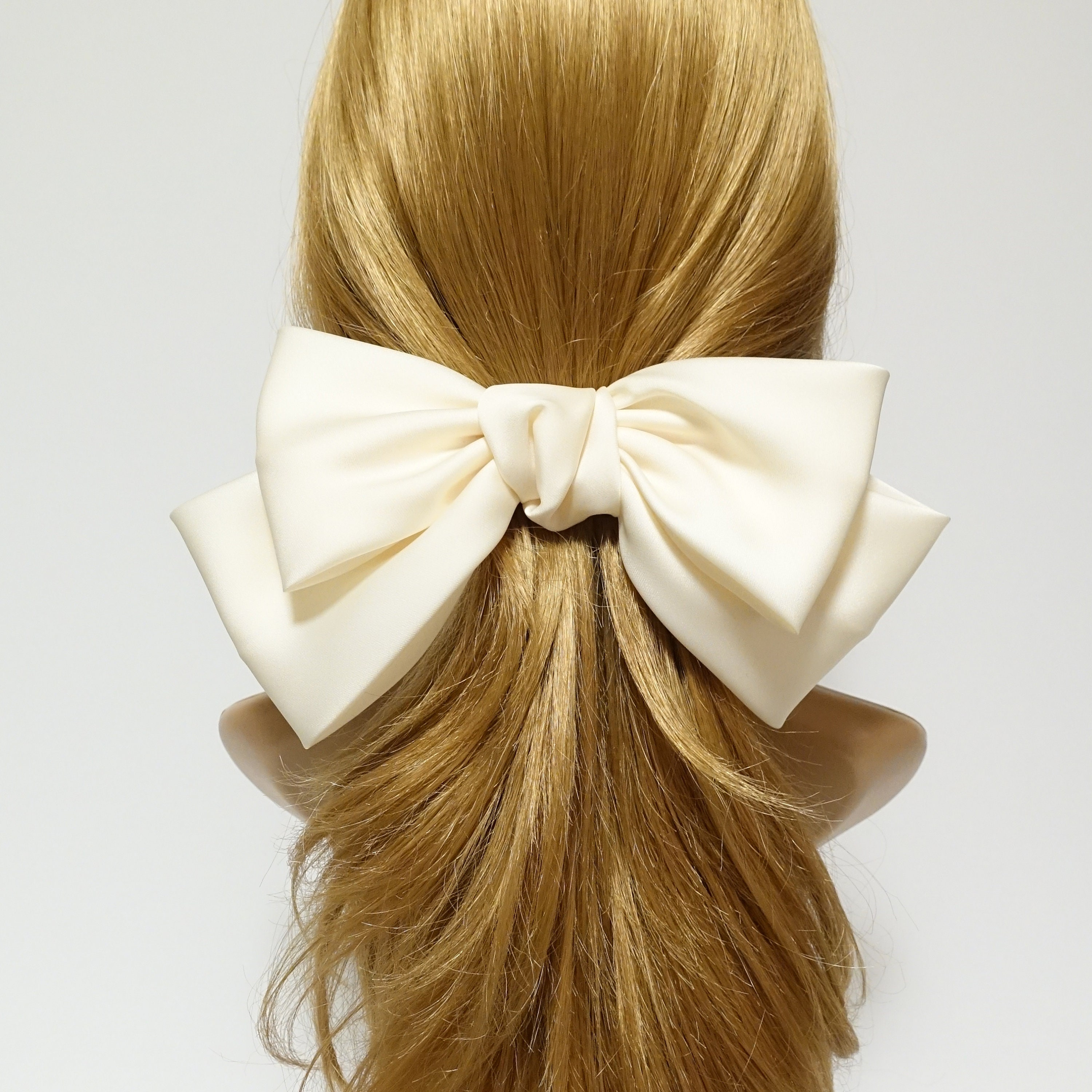 Texas Size Big Hair Bows with French Clip