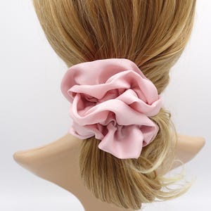 Satin Scrunchie: Medium Basic Hair Tie