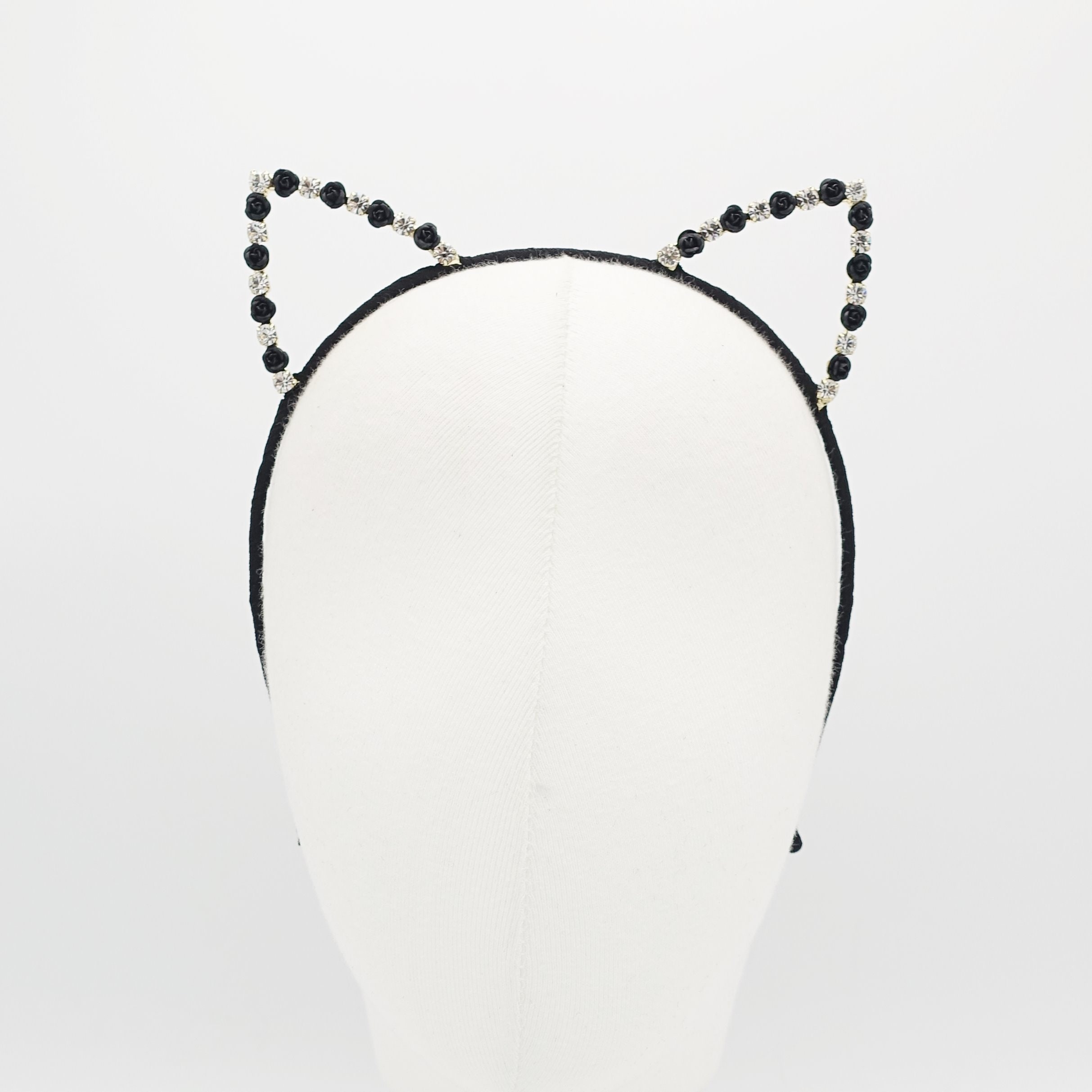 Black Jewelled Cat Ears Black Jewelled Cat Ears