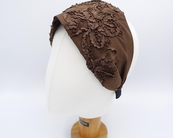 Big floral  Wide Headband