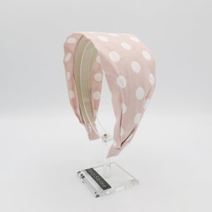 dot flat headband casual wide hairband hair accessory for women