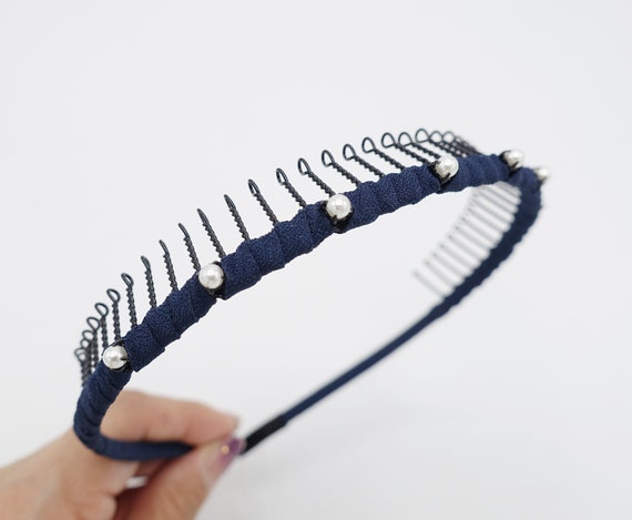 10 stücke Kunststoff Zähne Kamm Haarband Stirnband Schwarzes Haar DIY Werkzeug 