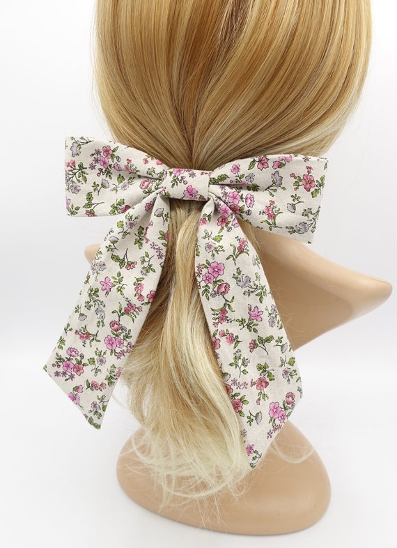 Floral Print Bow Cottagecore Headband Amazon.com : Beauty.H.C 3Pcs Knotted Headbands for Women  main image 3