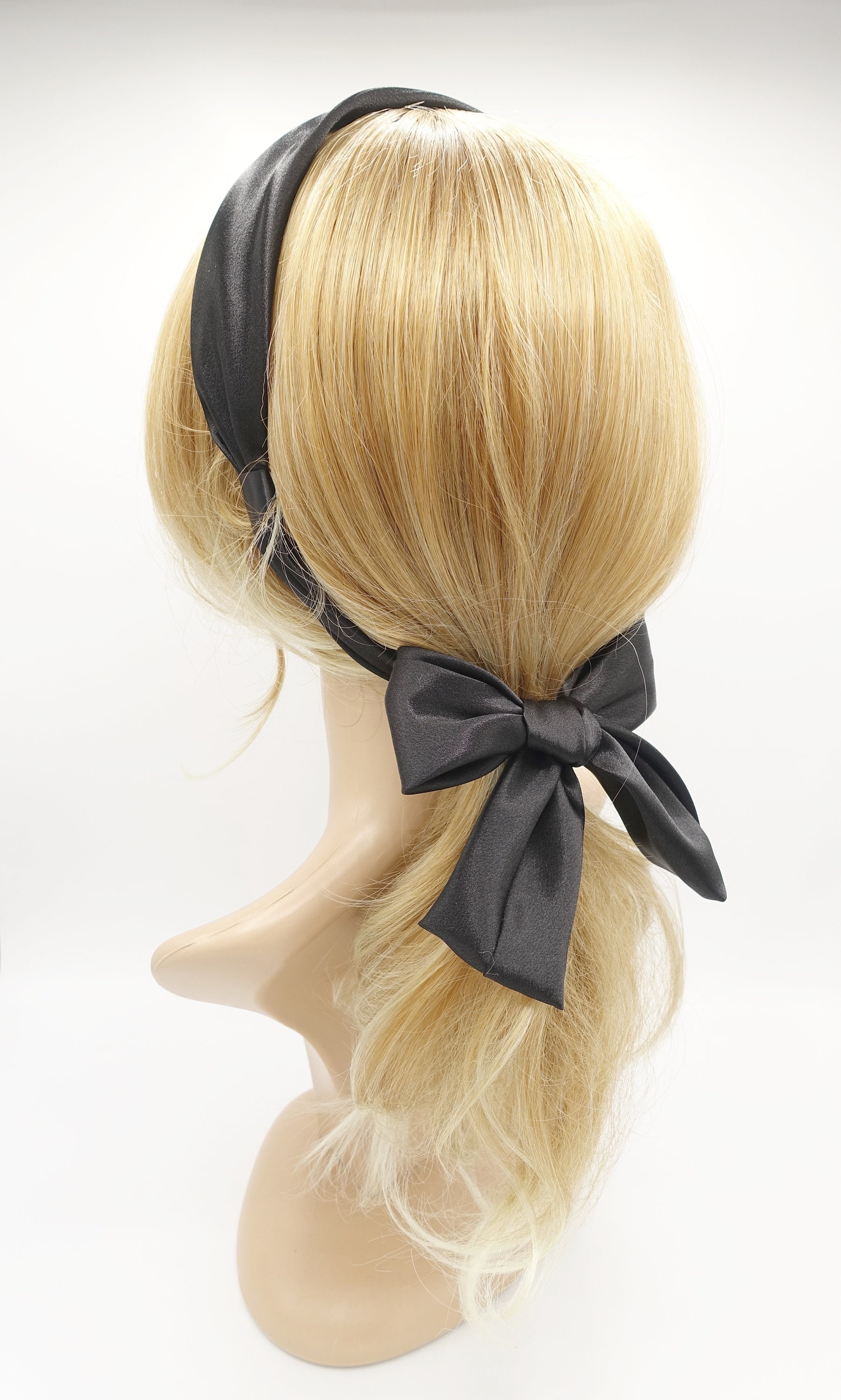Satin Tail Knot Headband Multi-style Hairband for Women - Etsy