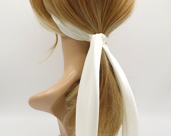 satin tail knot headband multi-style hairband for women