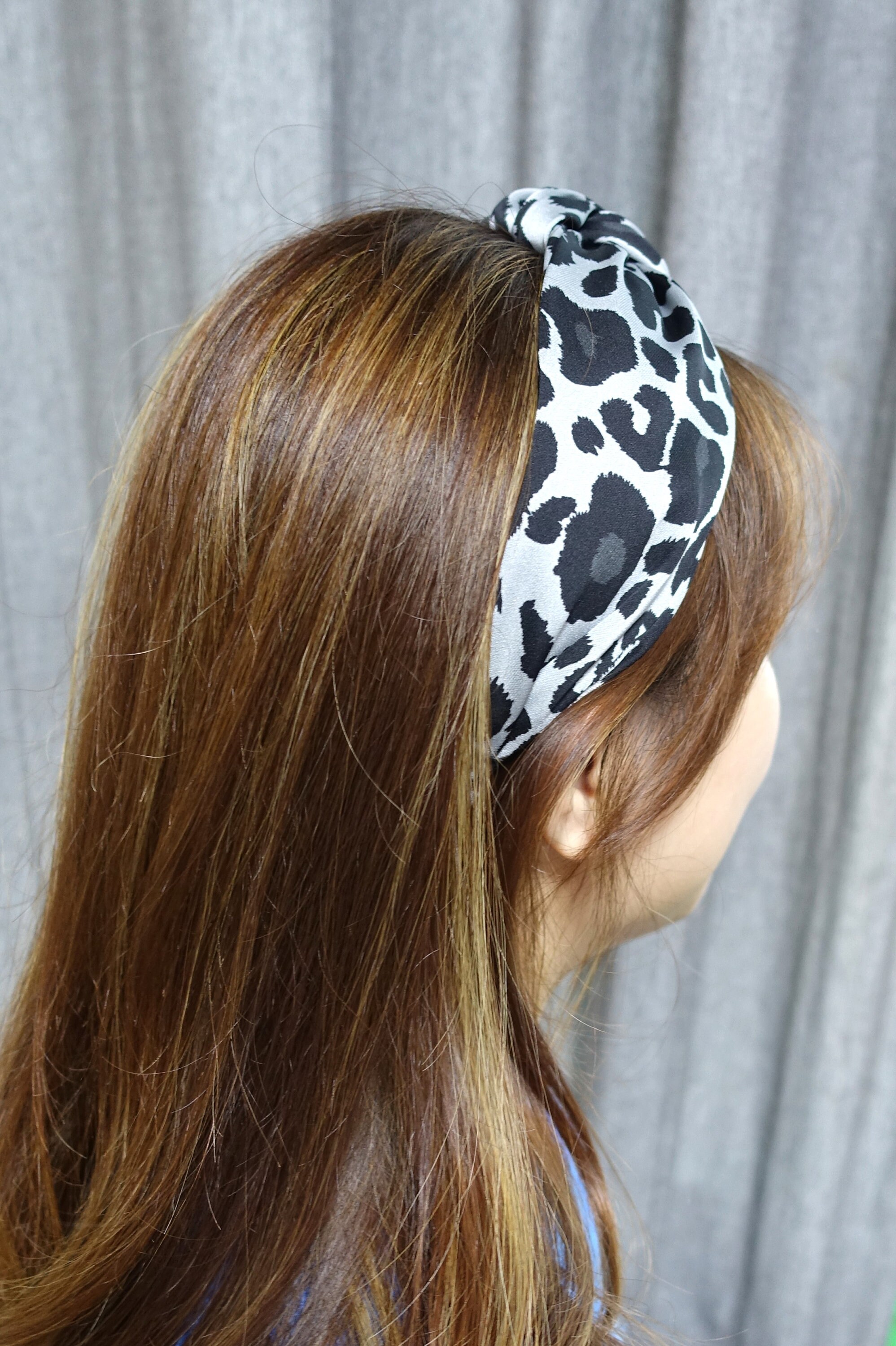 Kotkiddy 4 Fasce Per Capelli Da Donna, Antiscivolo, Alla Moda, Per Capelli Da Donna, Con Motivo Leopardato (nero E Bianco - Foto 11
