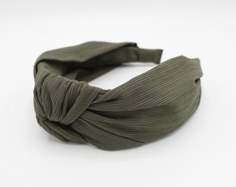 micro corrugated knot headband casual women hairband