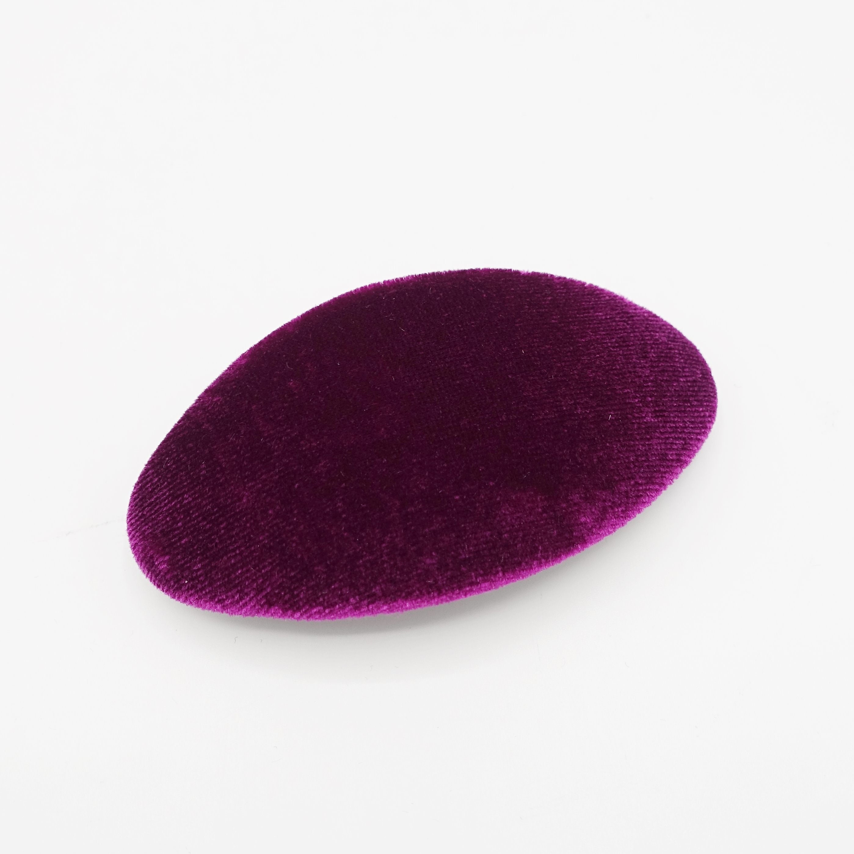 barrette Astrée ecru en dégradé violet
