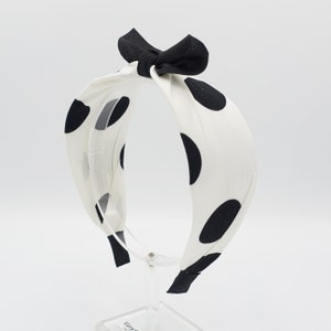 big dot headband bow knot hairband casual woman hair accessory