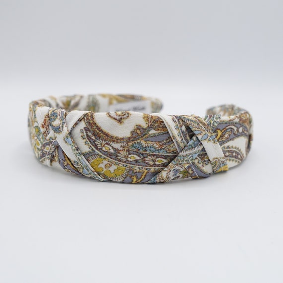Cerchietto Paisley Stile Rockabilly - Effetto Bandana, Per Donne E Ragazze