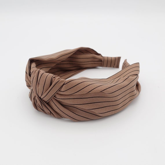 Knotted Stripe Pattern Headband Women Hairband - Etsy display picture 1