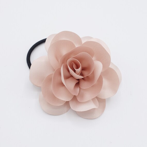 30 Fiori Di Loto In Tessuto Chiffon Doppio Strato - Per Fasce E Accessori Capelli