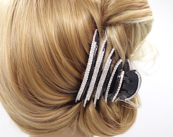 Rhinestone Castle Hair Jaw Claw