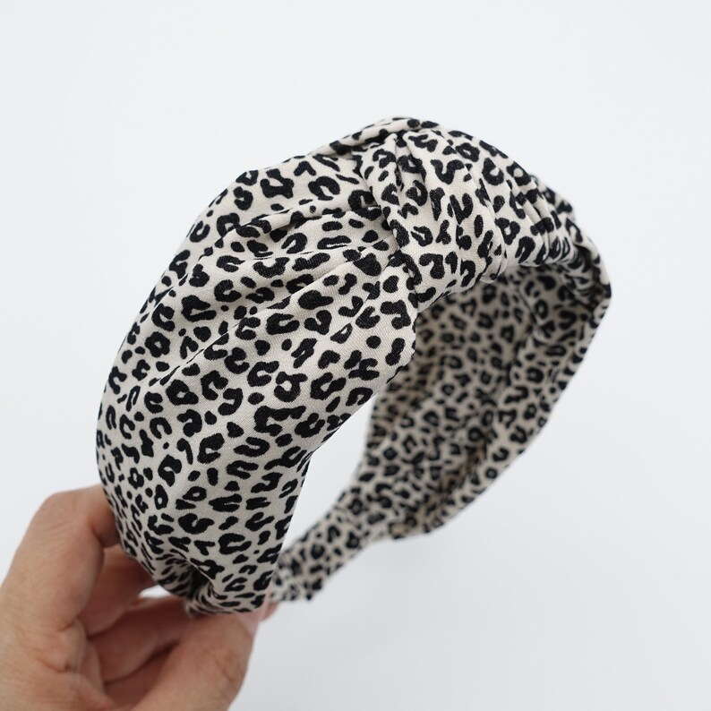 Cheetah Print Knot Headband Animal Print Sexy Hairband Women - Etsy
