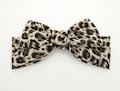 Leopard Print Big Bow Barrette: Floppy Hair Accessory product logo