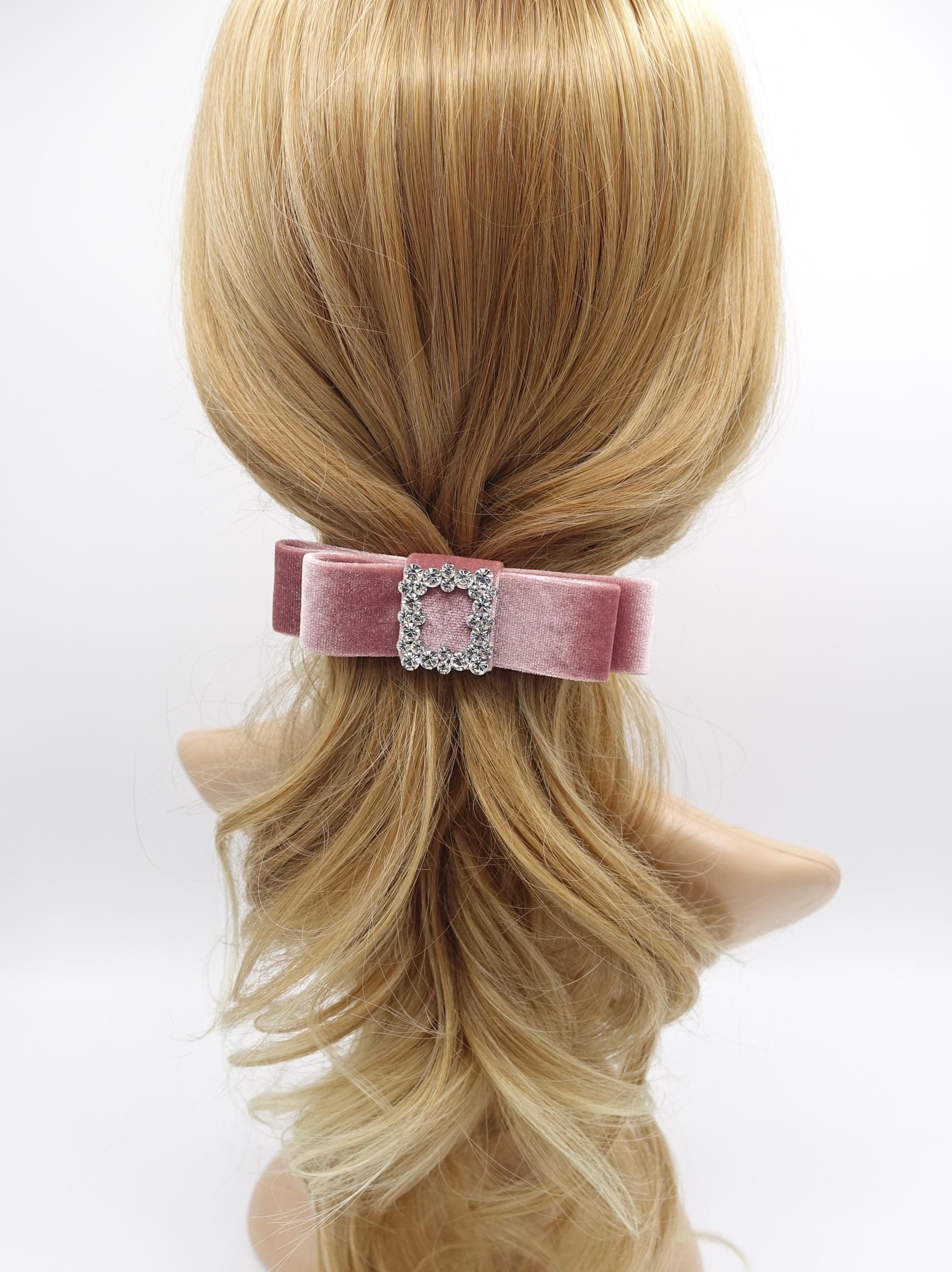 Fiocchi Per Capelli Fatti A Mano – Glitter Ed Ecopelle, Olmo, Multicolore, Bows At Home UK