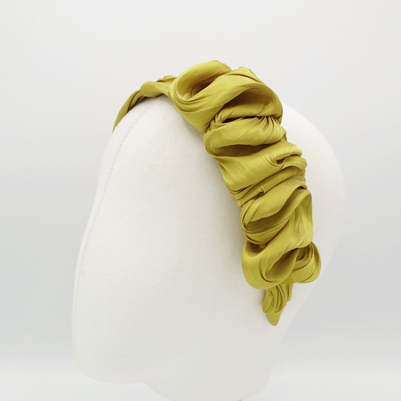 Silky Gloss Wave Headband Women Hair Accessories - Etsy