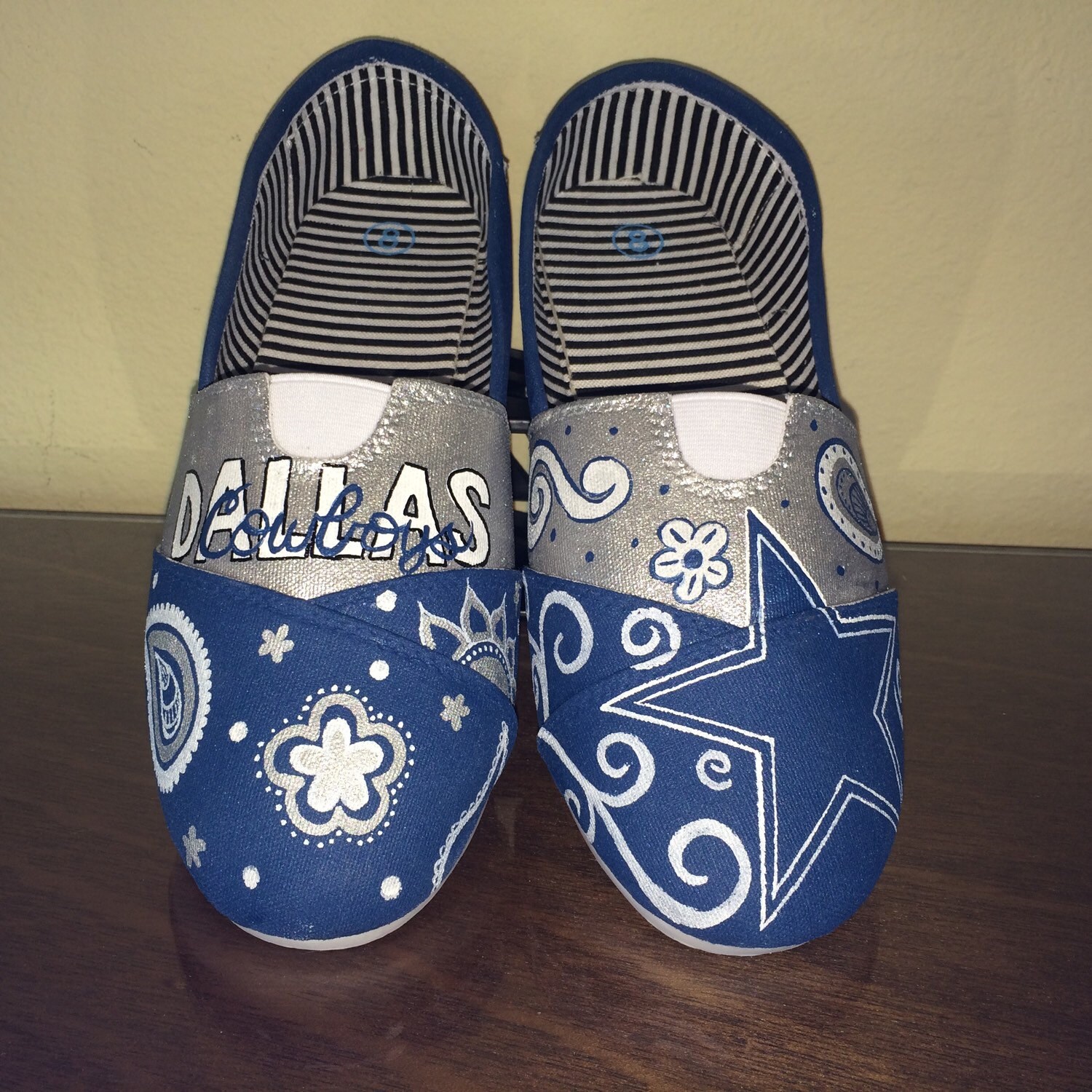 dallas cowboys shower shoes