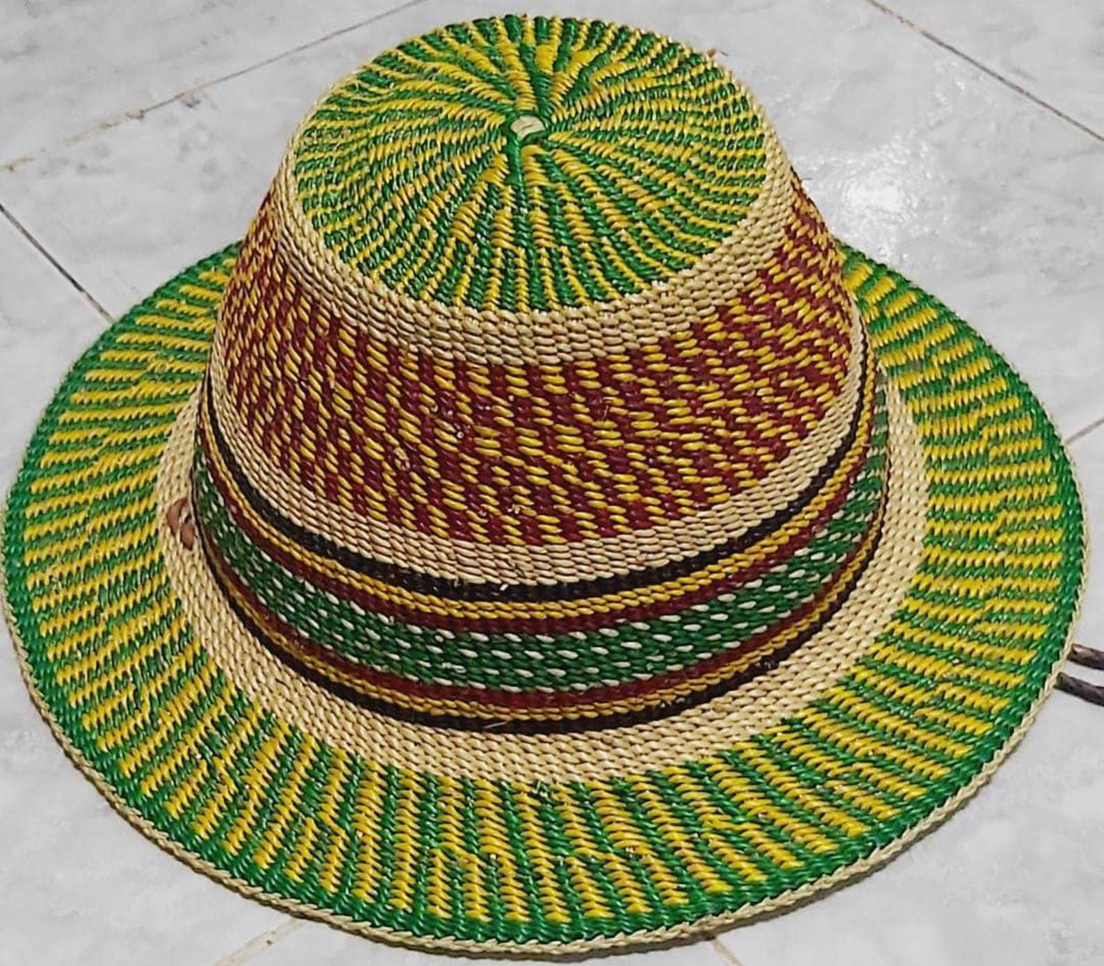 Best handmade woven hat/Ghana straw hat//Hat Etsy