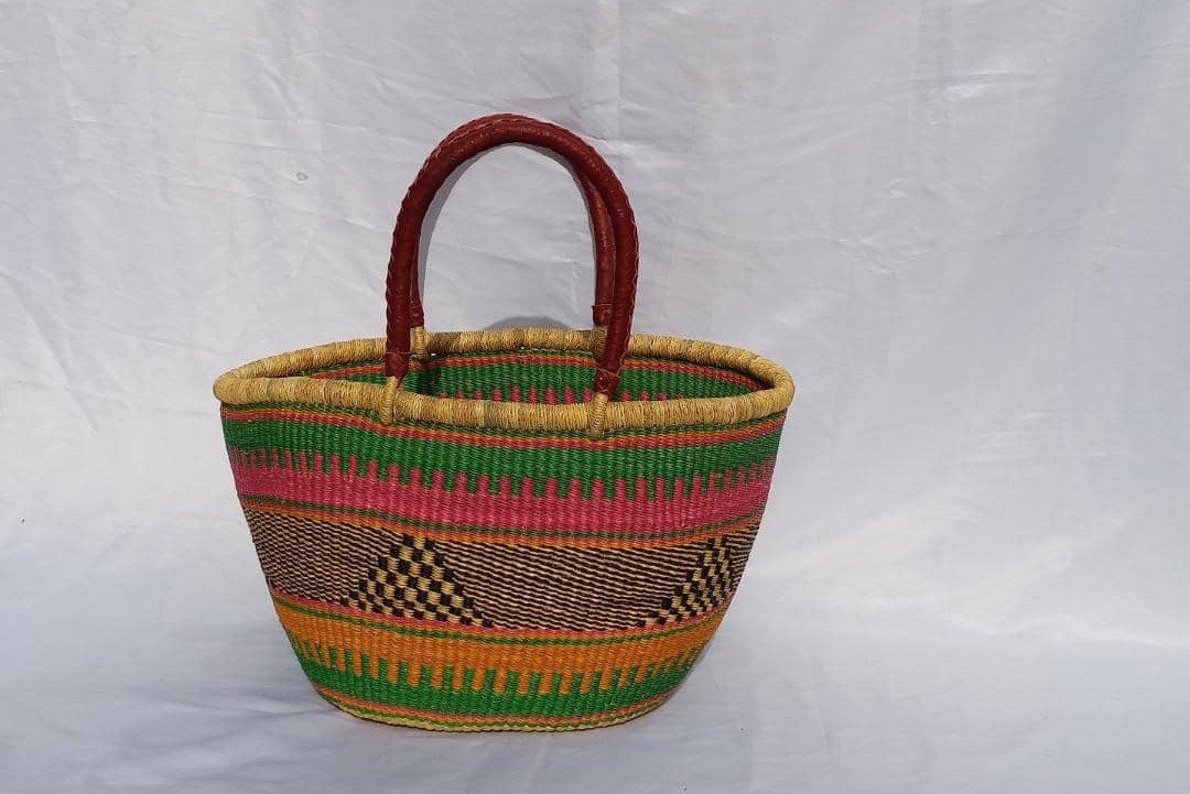 Bolga market basket/ African Market basket/ Ghana bolga | Etsy