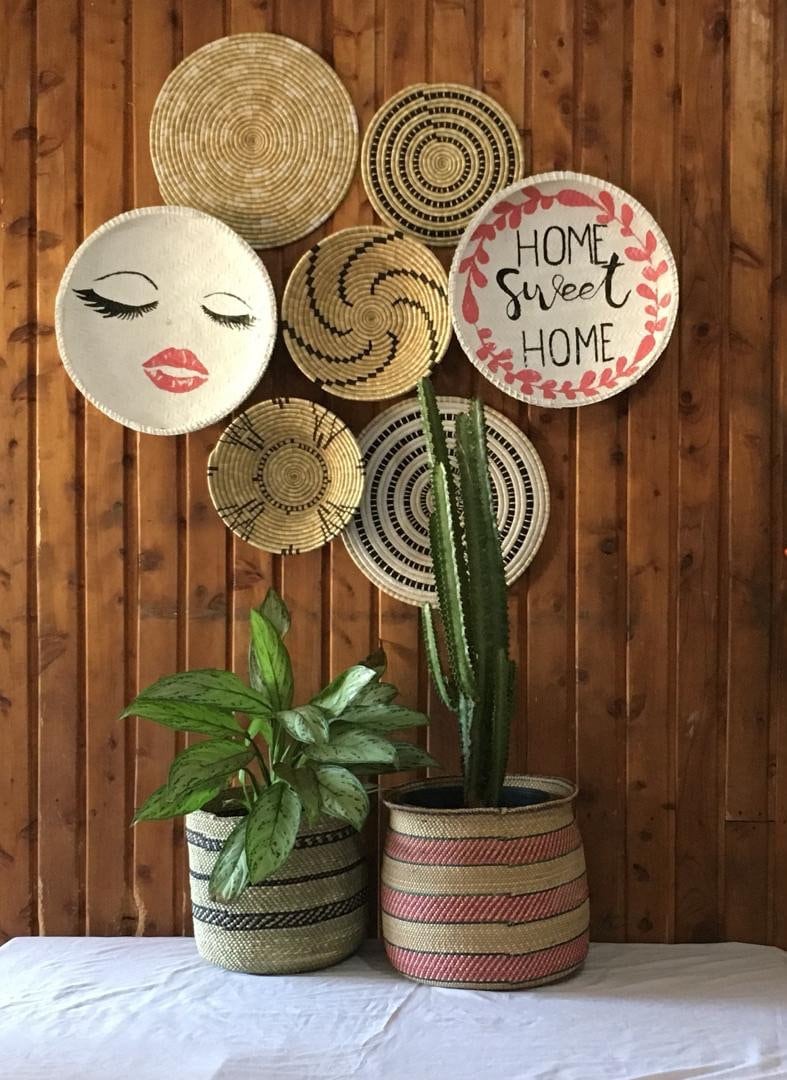 Best selling handmade items 2021 /7 African wall baskets Etsy