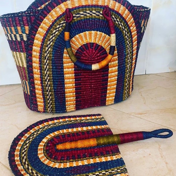 African Basket - Etsy