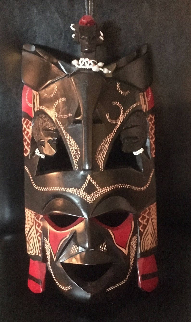 African maasai mask/African treasure handmade maskMaasai Mask Etsy
