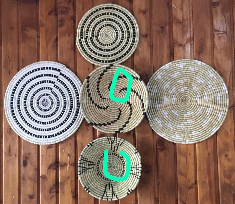 Best selling handmade items 2021 /7 African wall baskets Etsy