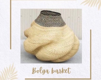 Ghana art basket ideas  | African woven Basket | Round woven basket | gorgeous Storage basket | Home basic Decor Basket | Entryway basket