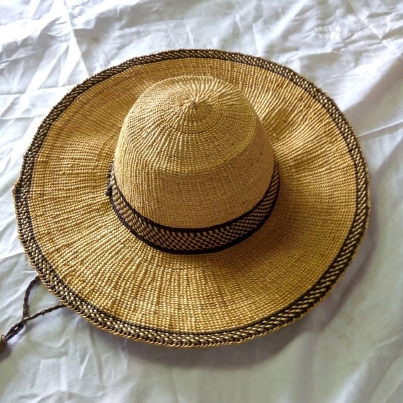 Elephant grass hat| Ghana straw hat| Mamazuristyle Hat accessories| African straw hat| Sun hat| woven straw hat| African Sun hat