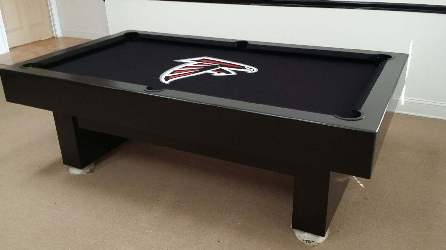 regulation bar pool table size