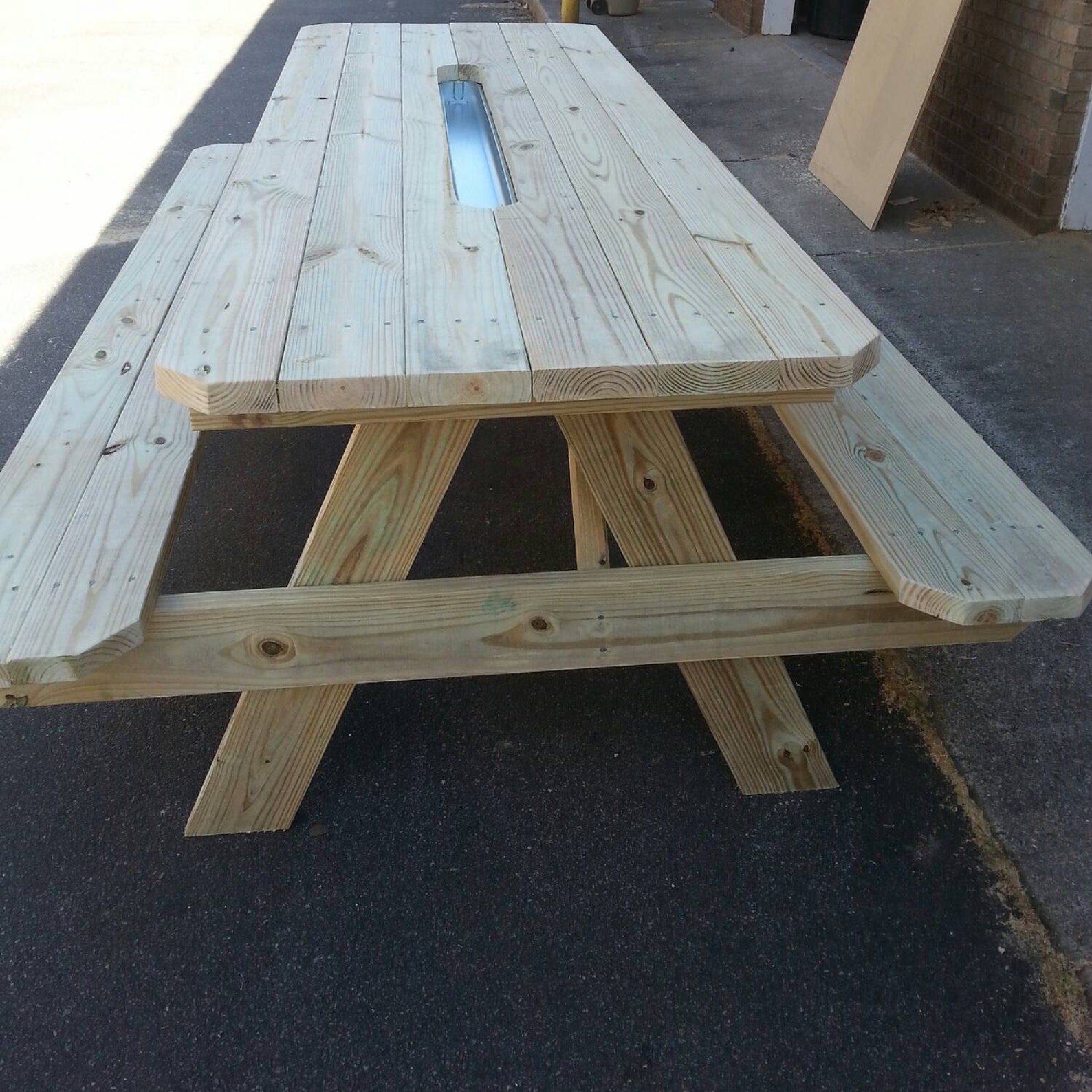 Picnic Tables Distressed Finish Custom made to order 2x6 Etsy