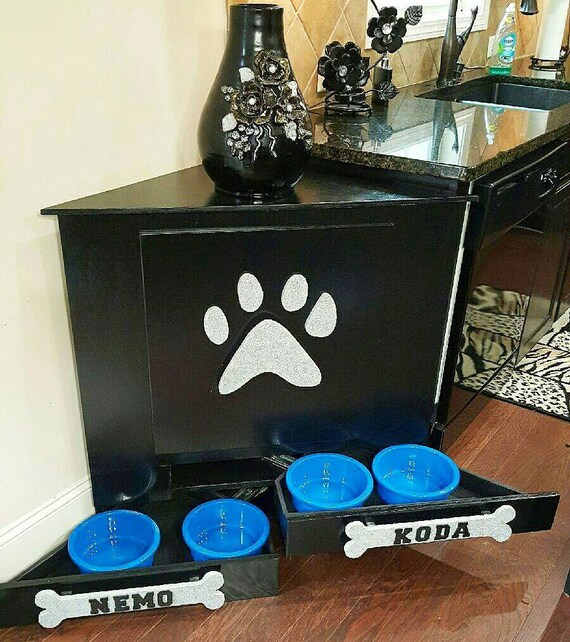 dog food storage and feeder