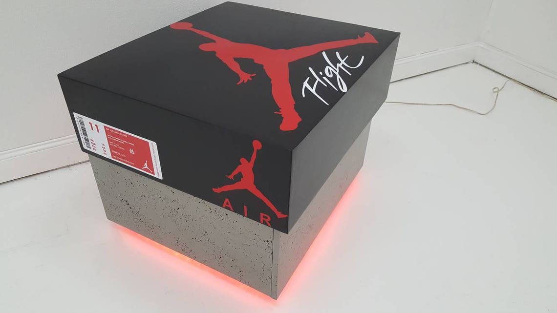 custom made jordan shoe box