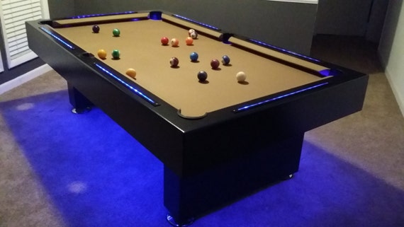 led pool table