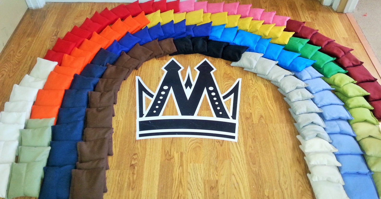 Corn hole bags custom made to fit A.C.A Guidelines Doubled Etsy