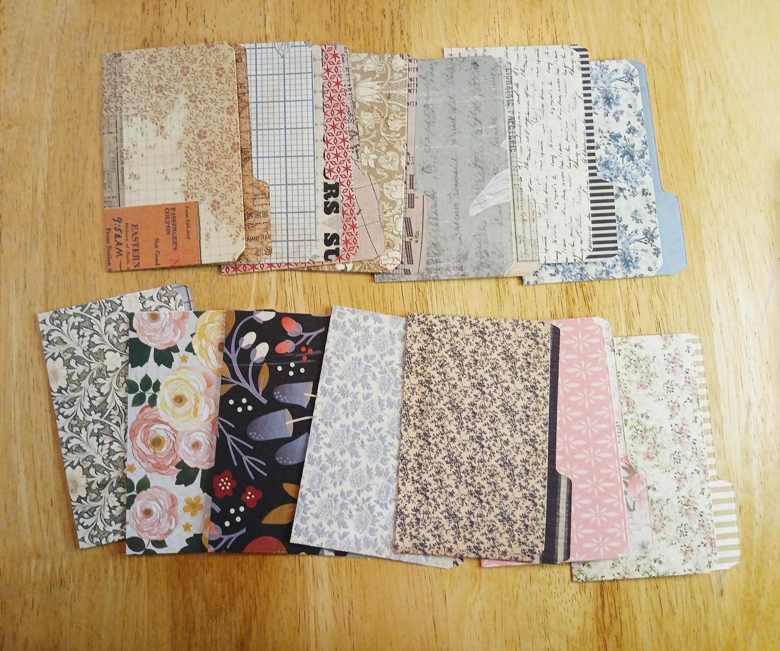 Mini Journal File Folders: 4 1/2 X 3 3/8